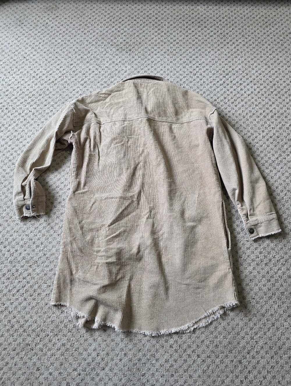 Bohme Corduroy Snap Shirt Jacket in Camel - Picture 2 of 9